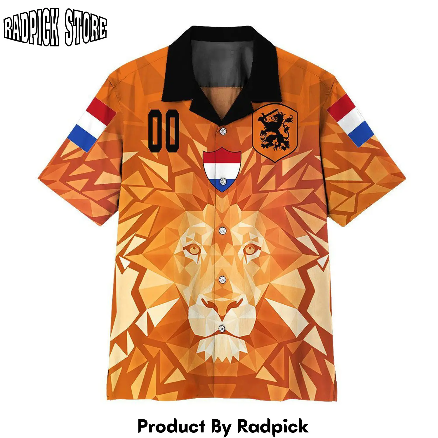 Radpick 3d netherlands football supporter hawaii shirt rp2921284